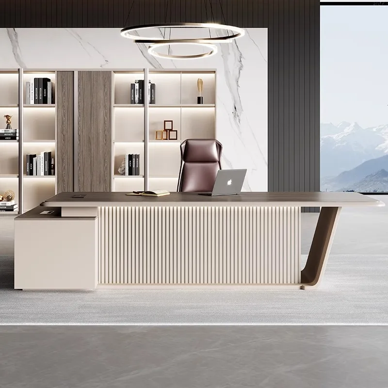 Modern design style office furniture, including office table executive desks, wooden desks, and luxury office furniture sets
