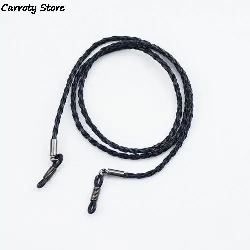 1pcs Braided PU Leather Eyewear Spectacle Lanyard Cords Chain Black/Brown/Purple/Red For Eyeglasses Sunglasses