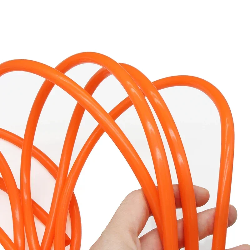 1/5/10M Food Grade Orange Red Silicone Rubber Hose 4x6mm 5x7mm 6x8mm Flexible Nontoxic Silicone Tube