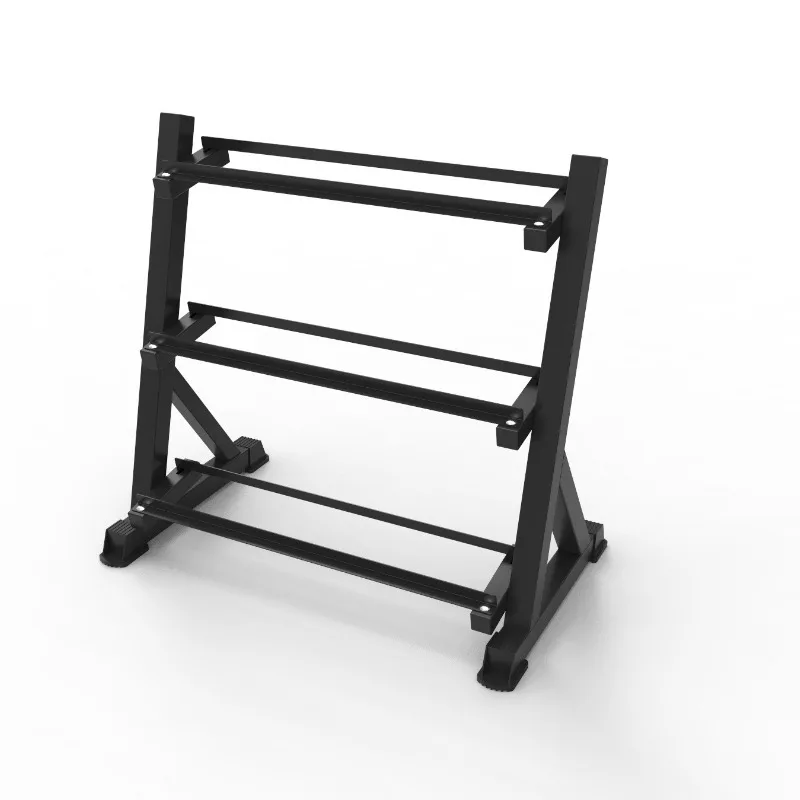 Household dumbbell kettlebell comprehensive storage rack Double-layer dumbbell kettlebell hanger Private education rack
