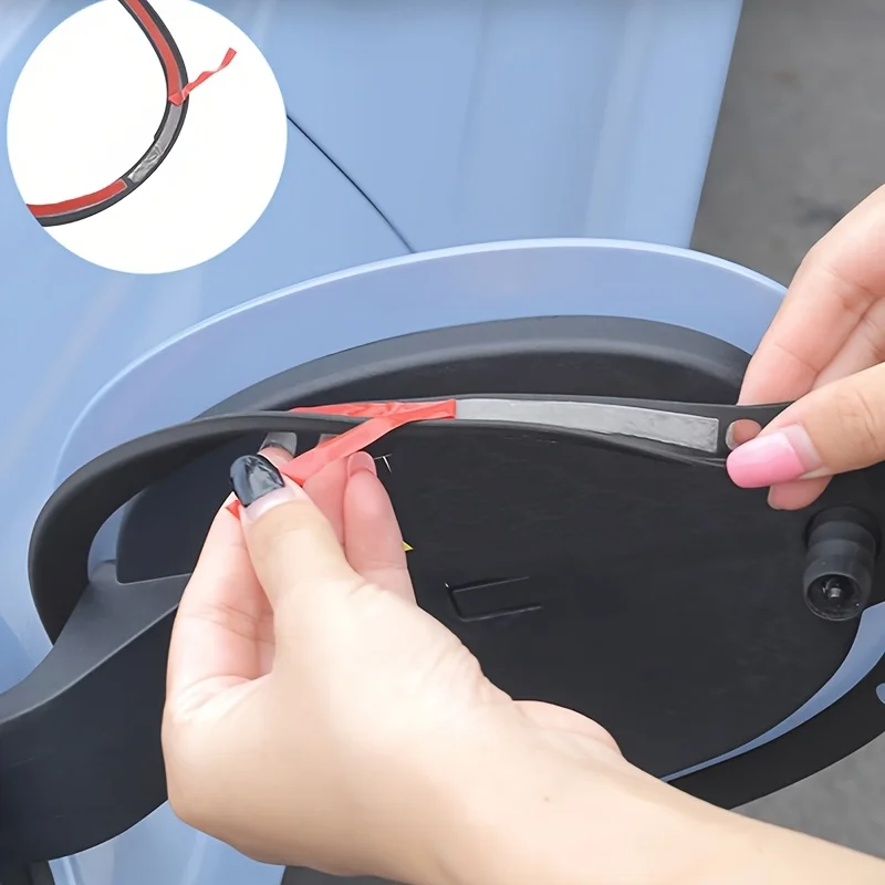 Afbeelding 6: Siliconen stofplug beschermende afdichtring ForByd Seagull Dolphin auto-oplaadpoort cover / brandstoftank cover cap waterdicht