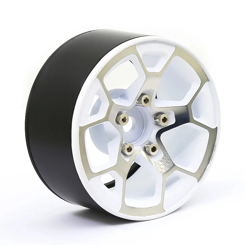 RapDuty-Moyeu de Jante Beadlock de 140 Pouces, pour Voiture 1.9 RC Inoler Axial SCX10 Traxxas TRtage RCversiD90 Redcat Gen8 MST, 4 Pièces, 1/10g/Pièce