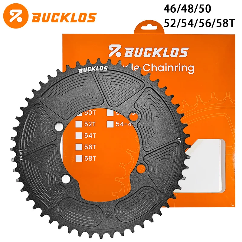 BUCKLOS 110 BCD Chainring 46-58T Road Bike Chainring for Shimano R7000 R8000 R7100 R8100 R9100 R9200 Bicycle Chainwheel