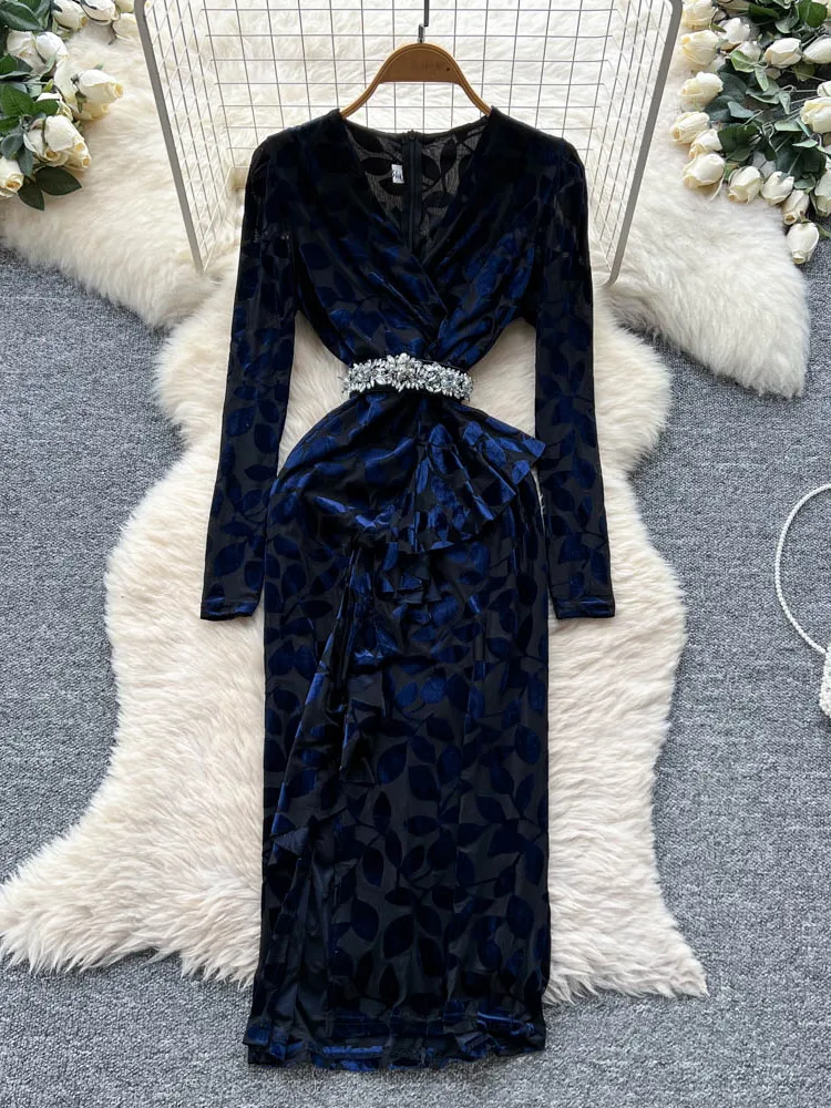 Ele Velvet Long Sve… - image