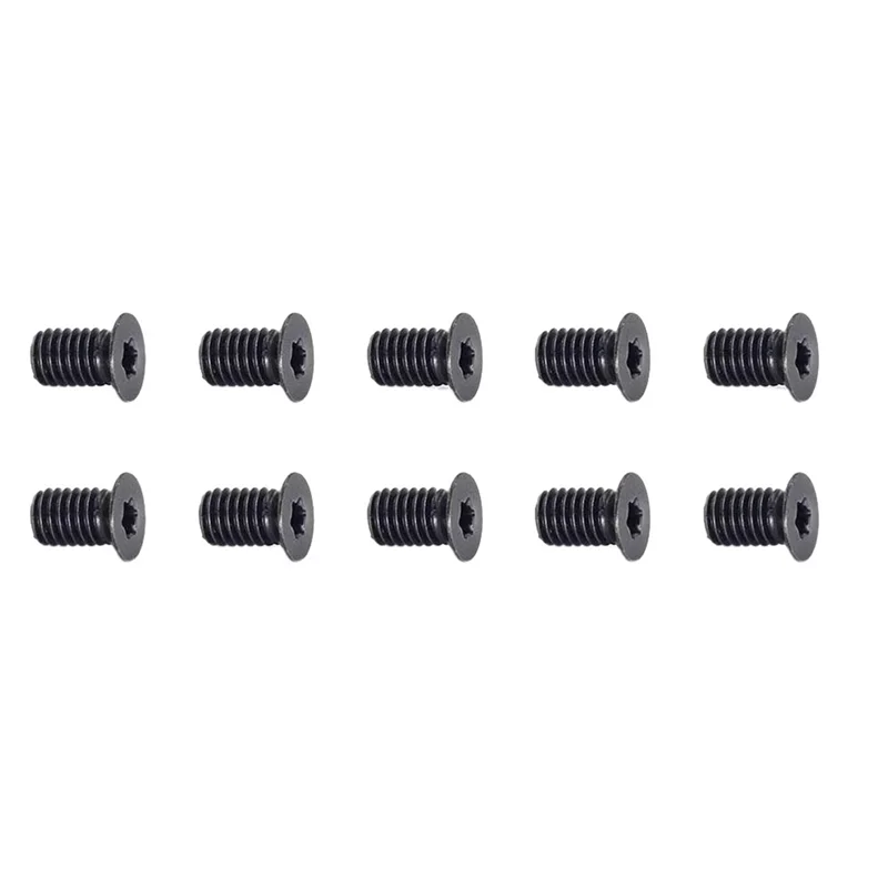 

AA81-100Pcs 14Mm Square Straight Carbide Cutter Insert With 100Pcs M610mm Screws For Wood Working Spiral