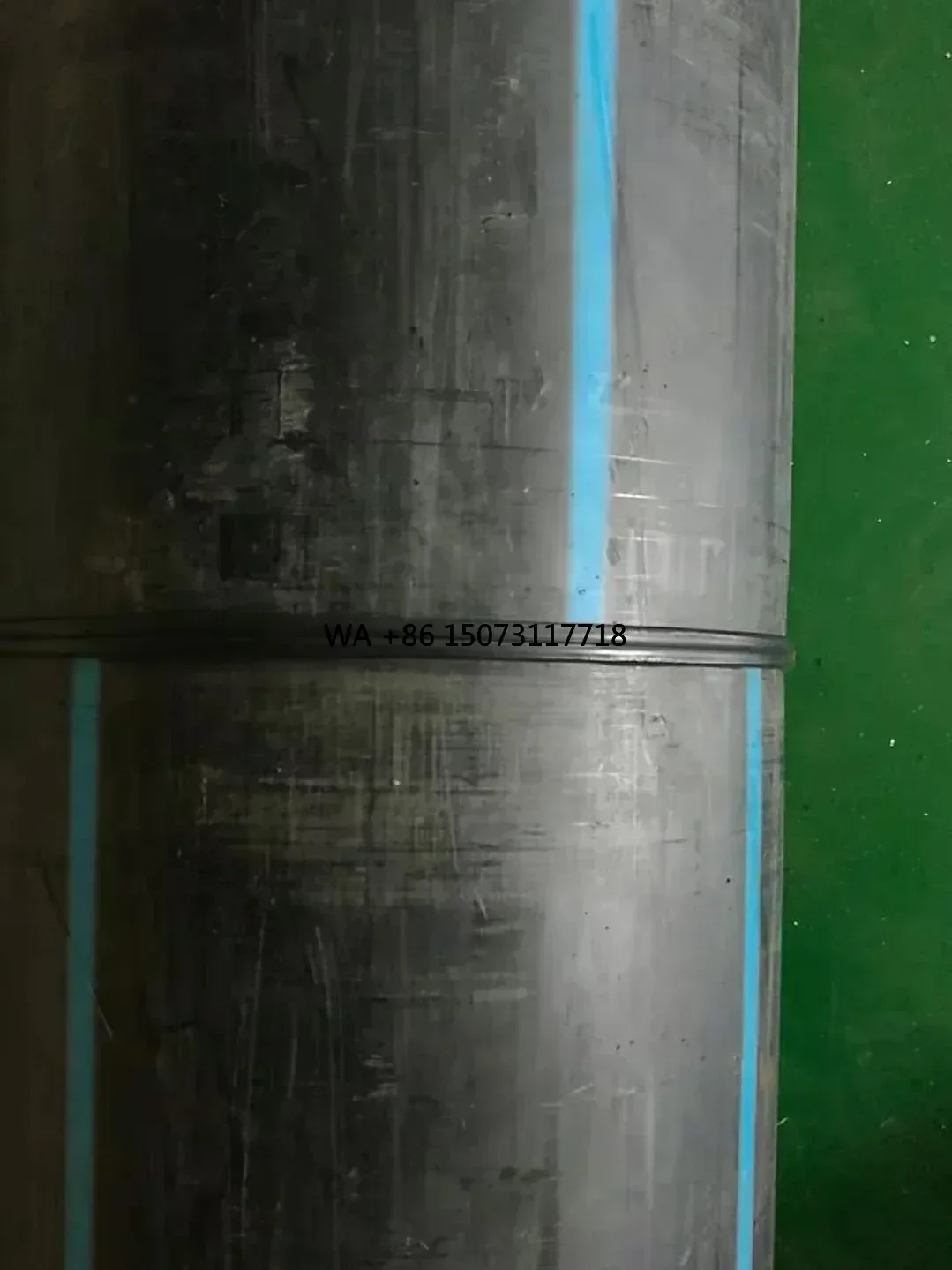 

63-160 мм HDPE ручной сварочный аппарат для стыковой сварки труб, болтовой привод, 2-контактный зажим