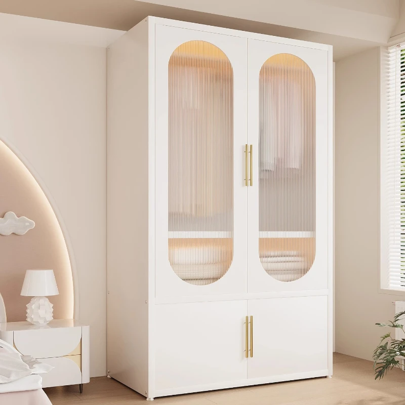 

Nordic Storage Closet Bedroom Display Simple Aesthetic Design Creative Wardrobe Accessories Space Saving Vestidores Furniture