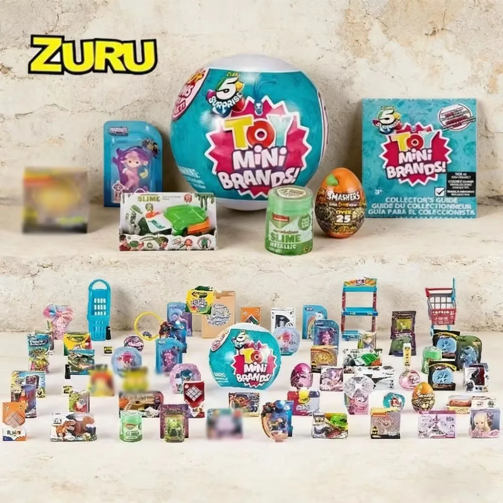 

Zuru Mini Brands Toys 5 Surprise Mini Brands Toy Miniature Toys Mystery Blind Box Series 1 Original Supermarket Miniature Toy