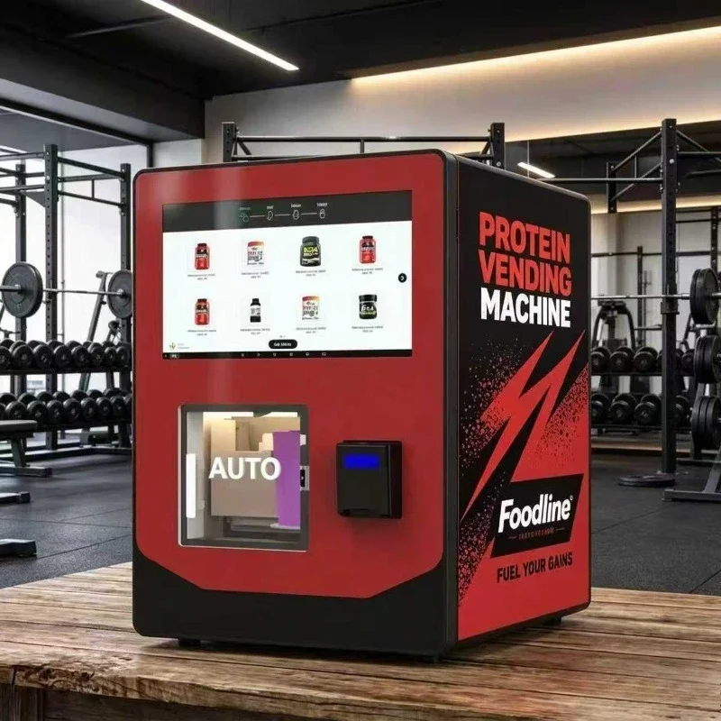 Commercial Fitness Protein Shake Vending Machine Smart Protein Powder Drink Self Selling Vending Kiosk For Stadium