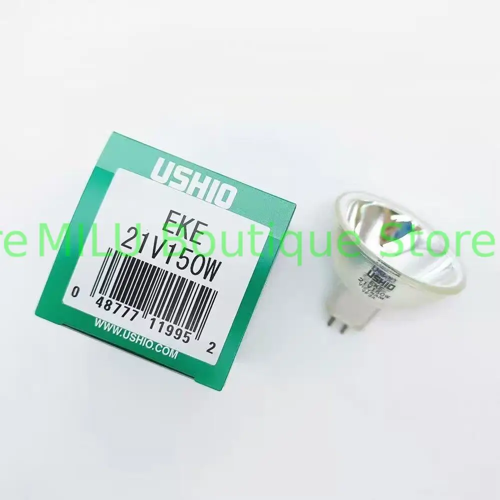 Original USHIO EKE 21V150W Optical Fiber Lighting bulb Microscope 21V 150W Cold Light Source Halogen Lamp Cup