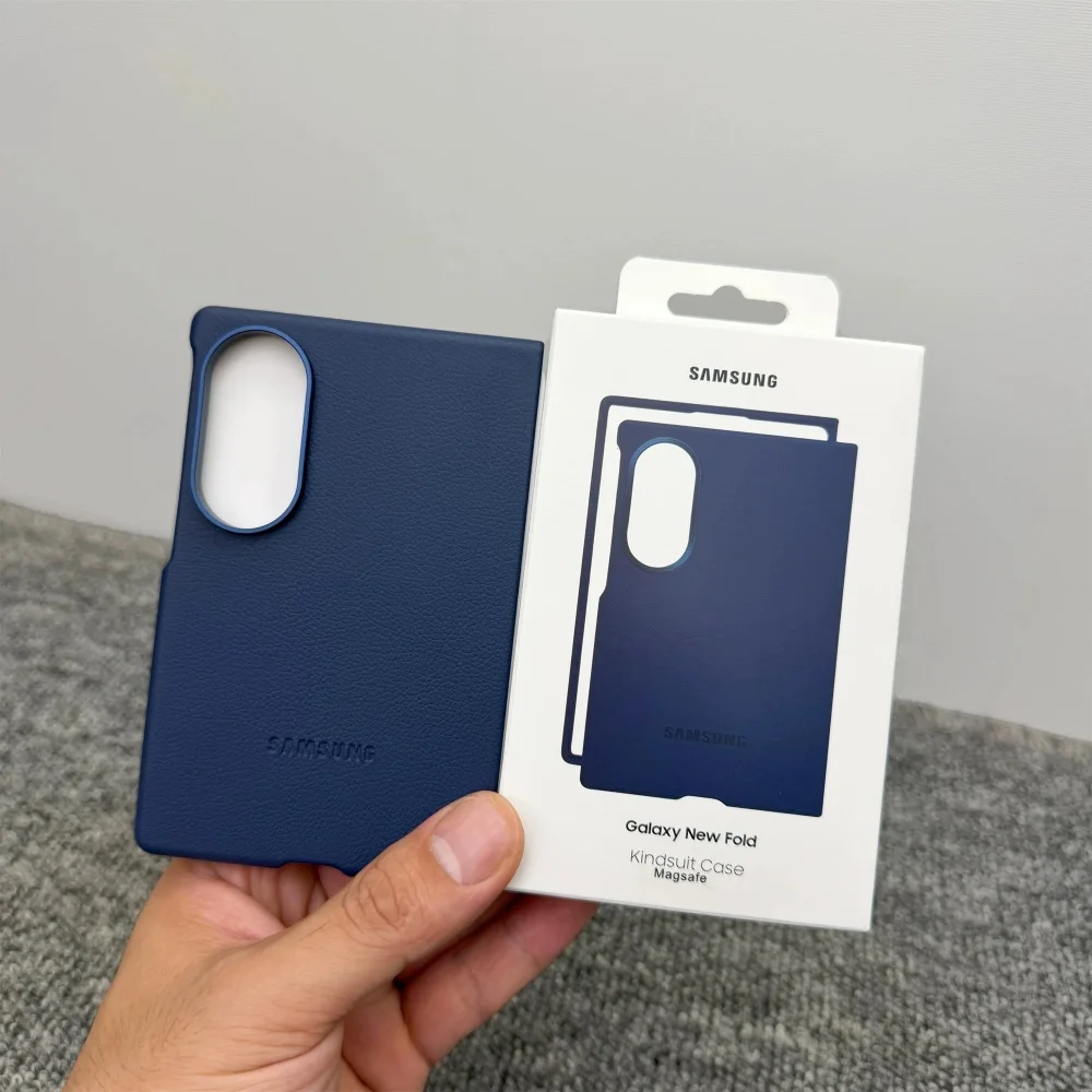 Samsung Galaxy Z Fold8 Fold 8 Wide Case Premium PU-Leder Magnetische Kabellose Ladehülle Stoßfeste Faltbare Schutzhülle