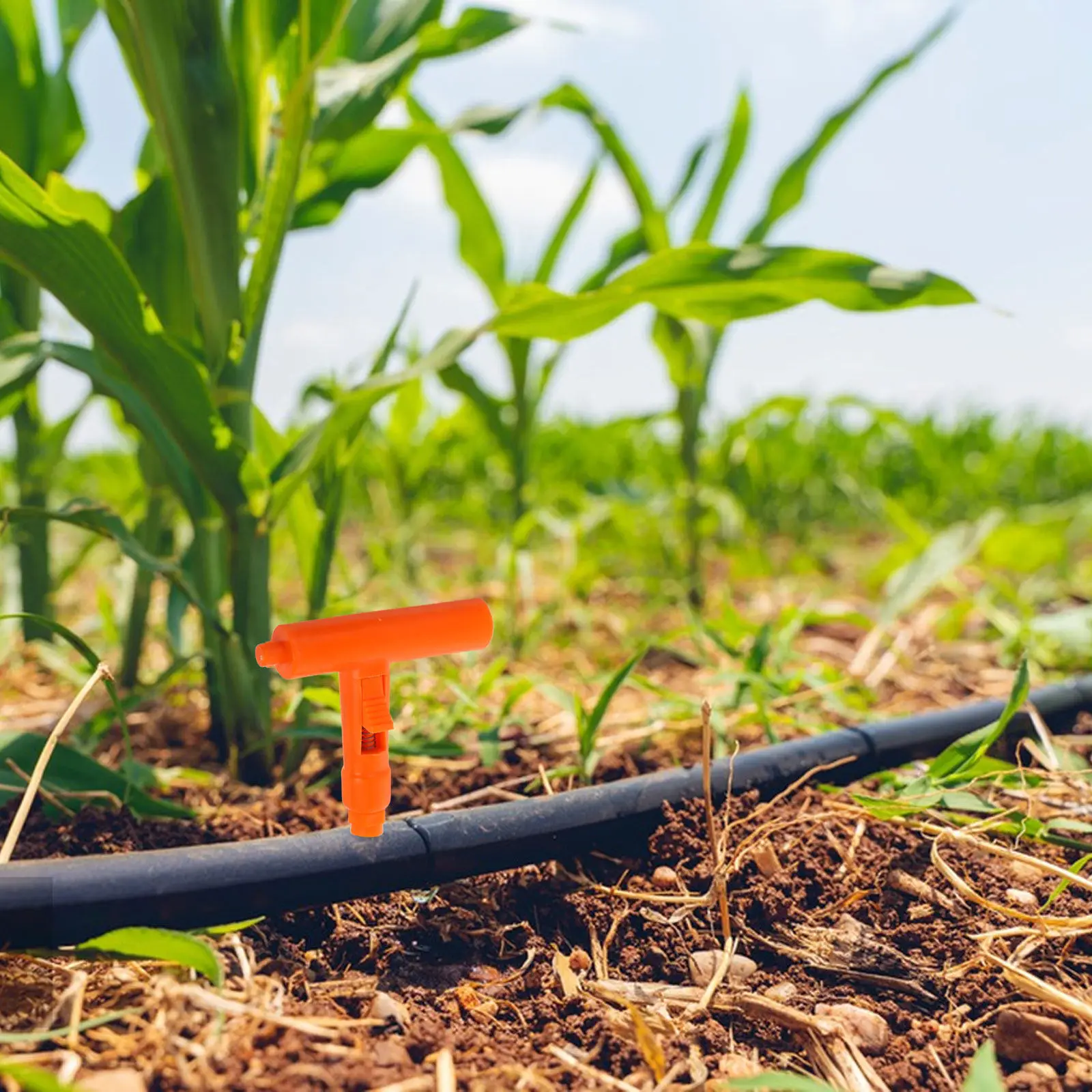 Drip Irrigation Tubing Hole Punch Tool T Design for Soft Hoses Bypass Valves Effortless Operation Gardening Irrigation Water