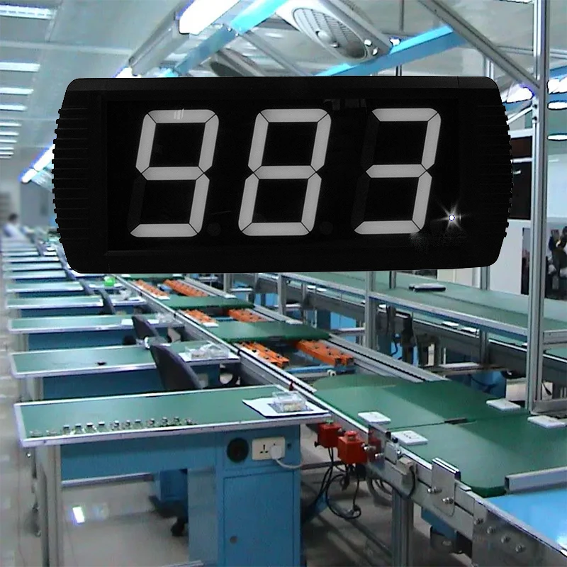 Led Digital Evento Temporizador de Contagem Regressiva Montado na Parede 999 Number Display Contador Dia Eletrônico Alto Brilho Mais 1