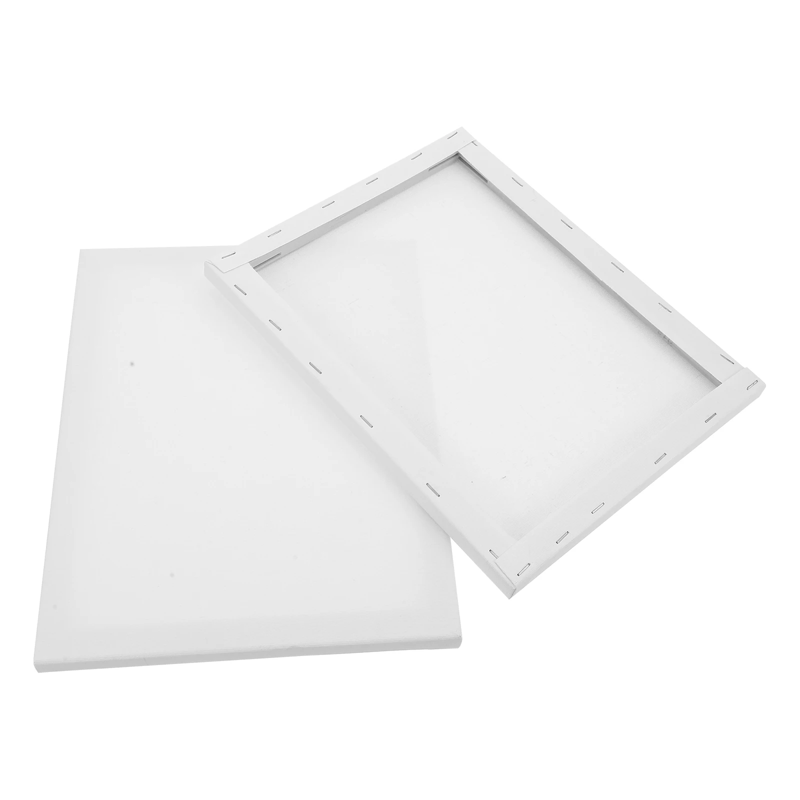 

2 Pcs Picture Frame Frames Oil Painting Canvas Supply Student Pine Wood for