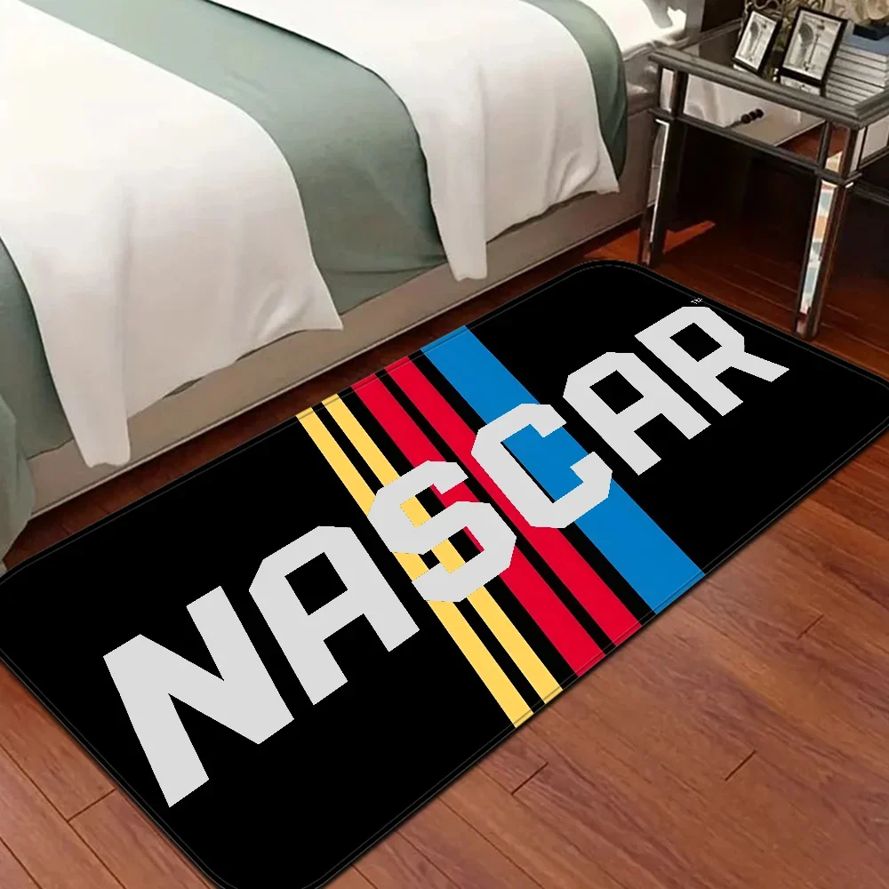 N-NASCARS коврик для гоночного автомобиля, нескользящий коврик для прачечной, декор для стирки, балкон, детская гостиная, бытовые ковры