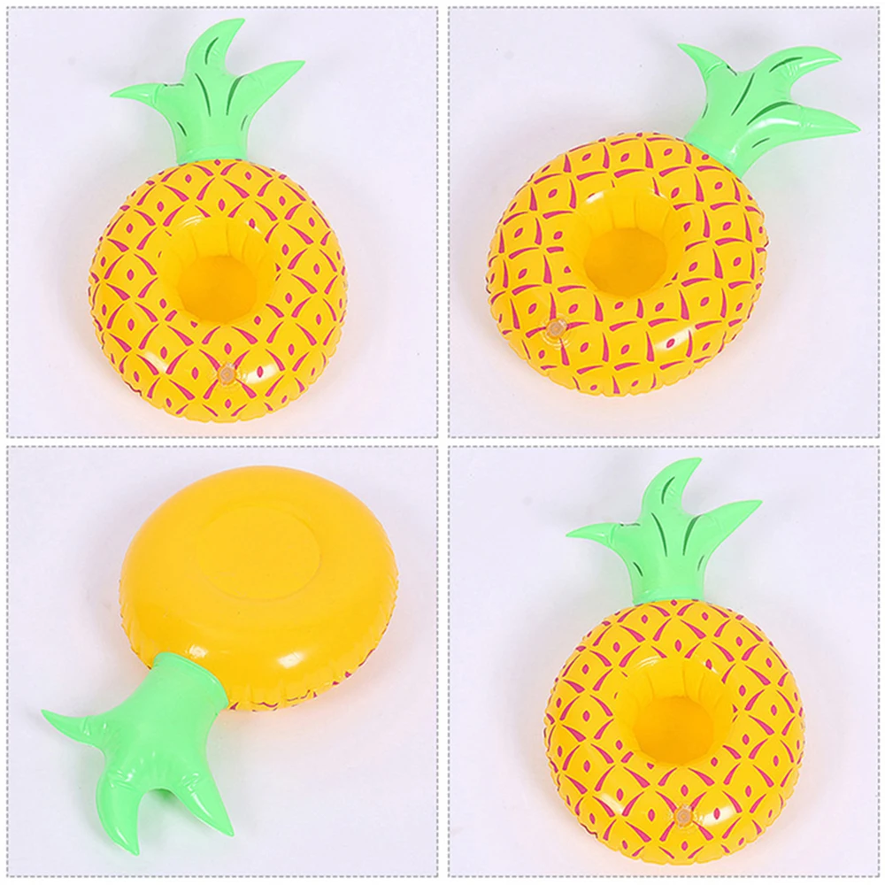 1Pcs Pool Party Party Decoration Pool Floaties Swimming Pool Float Inflatable Cup Coasters Inflatable Drink Holders Drink Floats