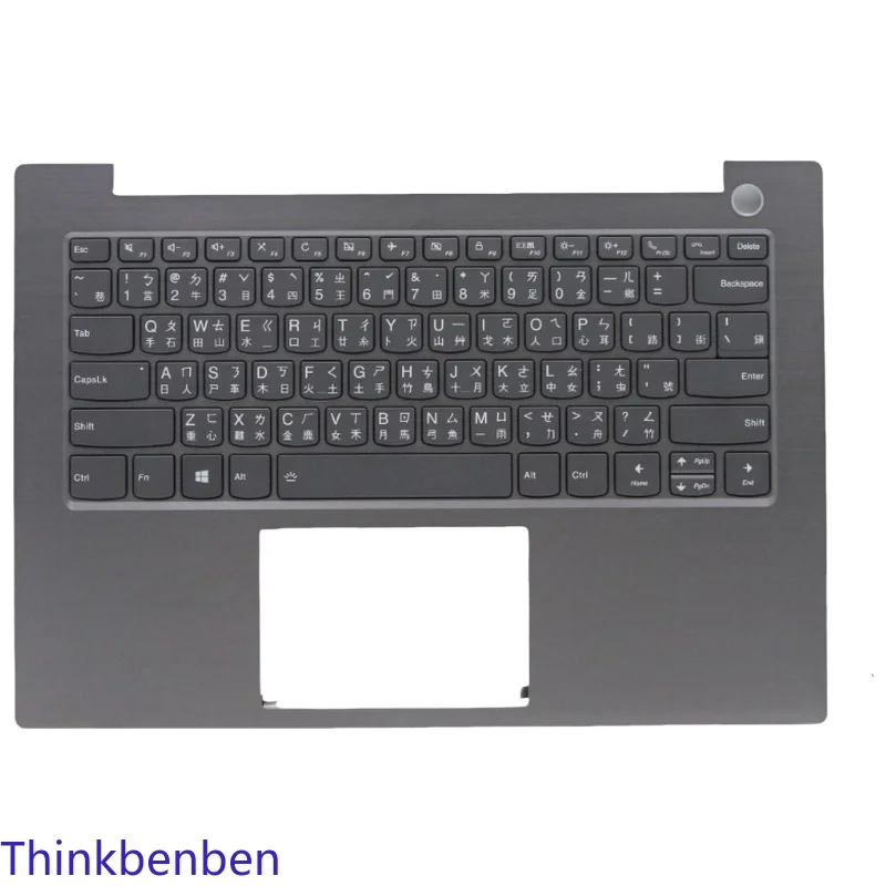 TW Traditional Mineral Gray Keyboard Upper Case Palmrest Shell Cover For Lenovo ThinkBook 14 14IML 14IIL 5CB0W44368