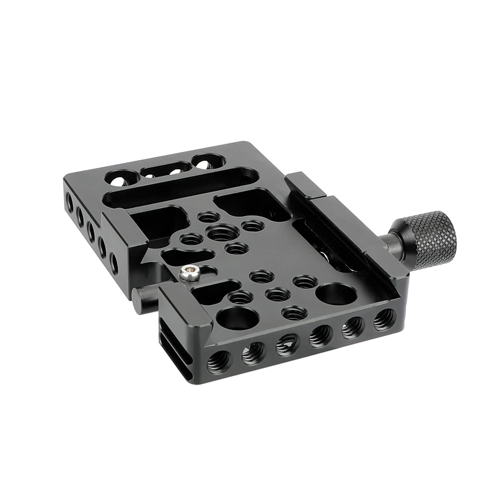 KIMRIG Longer Version Manfrotto Quick Release Adapter Baseplate Slide-in Style For Manfrotto 577 / 501 / 701 / Tripod