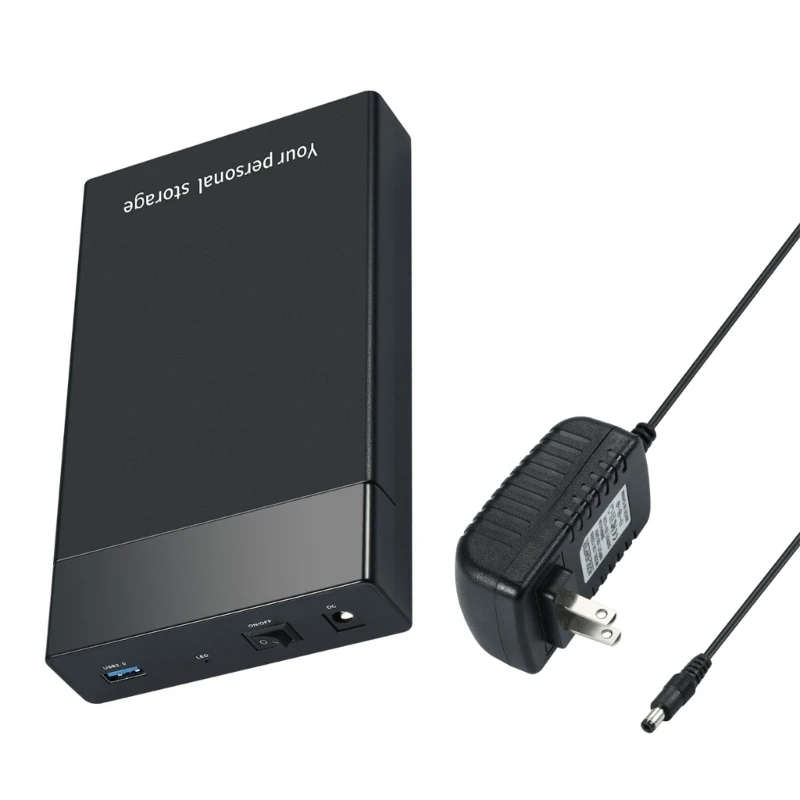 Caja externa USB3.0 para HDD SSD 3 pulgadas sin herramientas