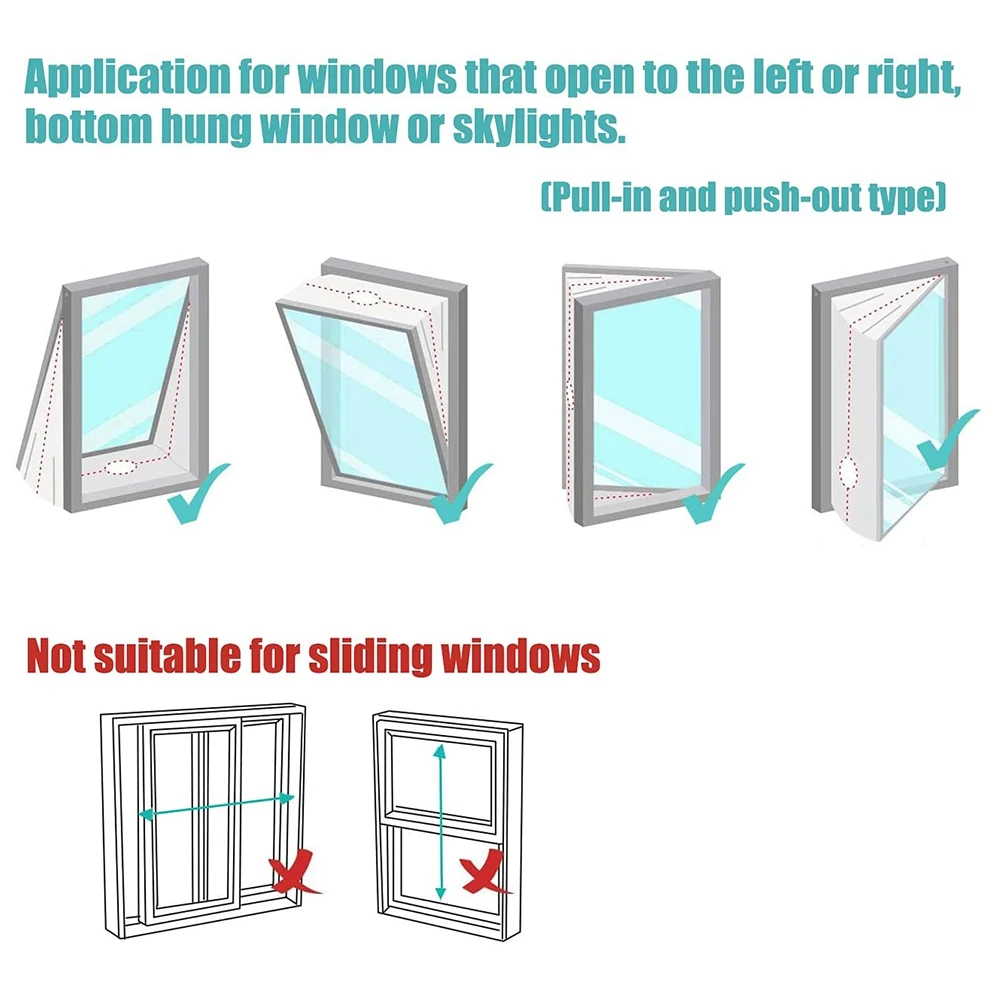 Air Conditioner Window Seal, Window Seal for Portable Air Conditioner and Tumble Dryer, Works, Air Exchange Guards 400cm