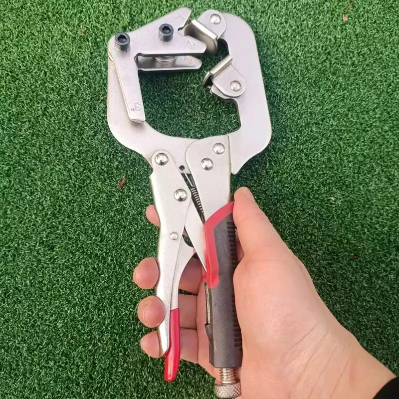 10 Inch Multi-purpose Welding Pliers, Strong Clamp Welding , Welder Pliers, Round Square Dual-purpose Strong Clamp Special Tool