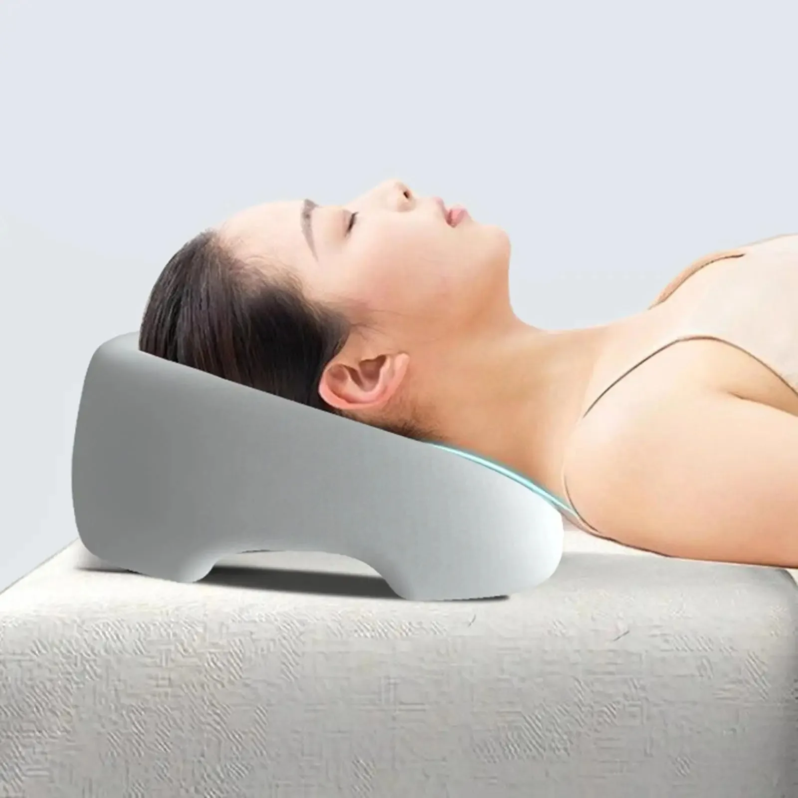 Breathable Salon Massage Pillow Comfort Neck Support for Beauty SPA Lying Down Pillow Face Prone Resting Cushion Memory Foam