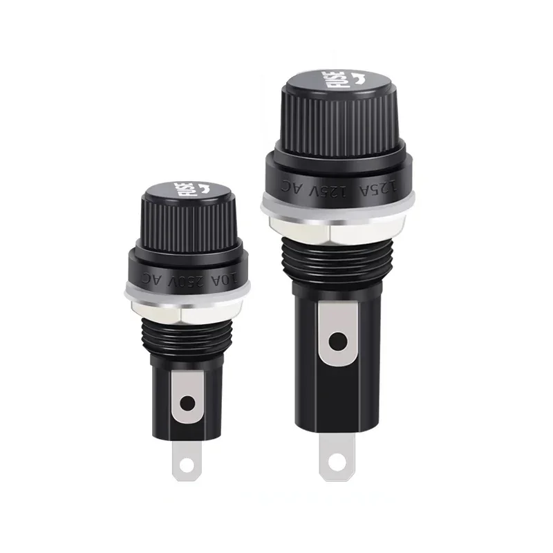 

Предохранители 5*20 6*30 устойчивые к высоким температурам бакелитовые предохранители 250 В 10 А черные