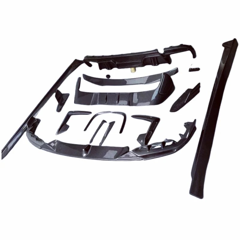 

Carbon Fiber LD Style Front Bumper Edge Side Skirt Rear Diffuser Fog Light Spoiler Cover for B X5M G05 F95 Body Kit
