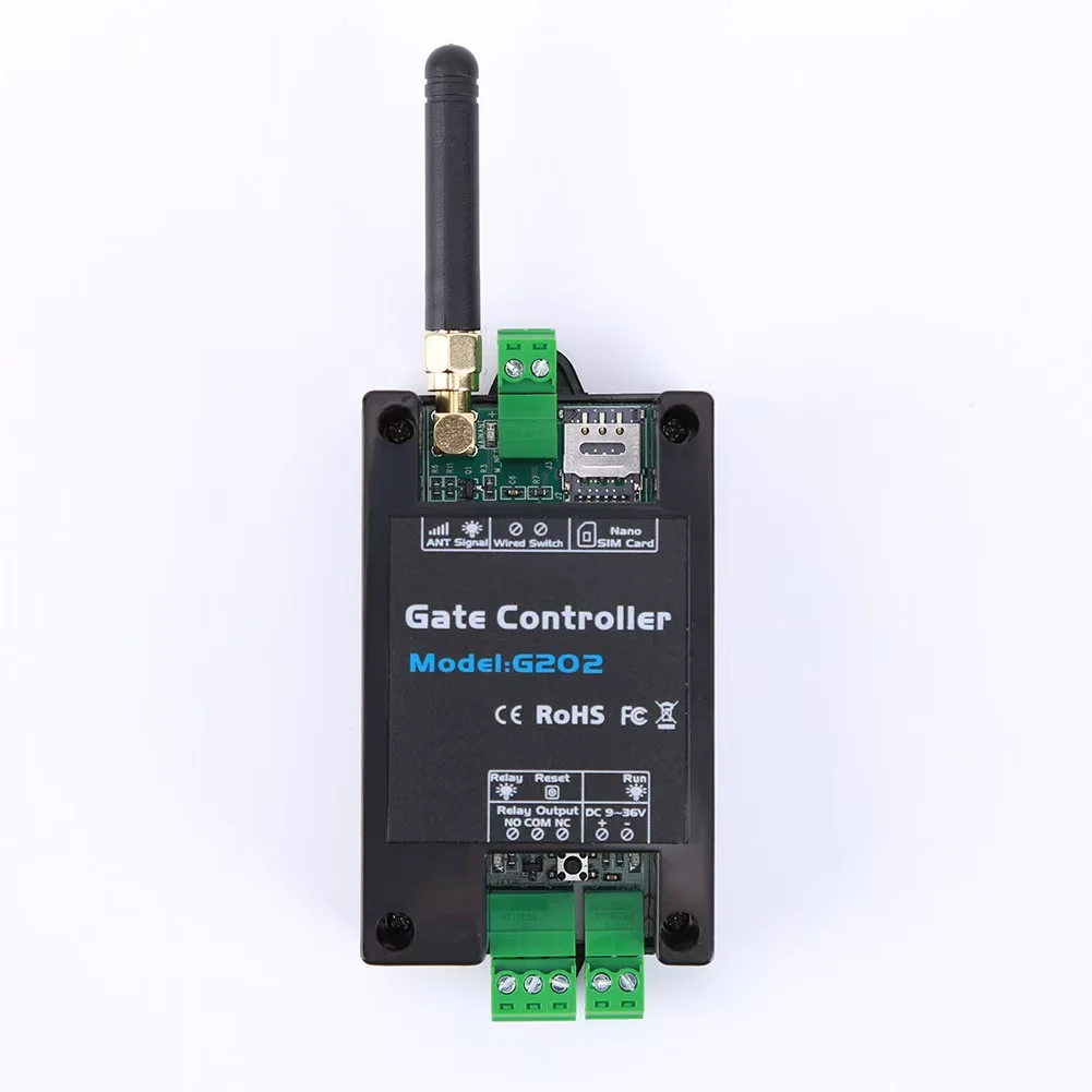 

GSM G202 4G WiFi Signal Receiver Gate Relay Remote Access Control Controller