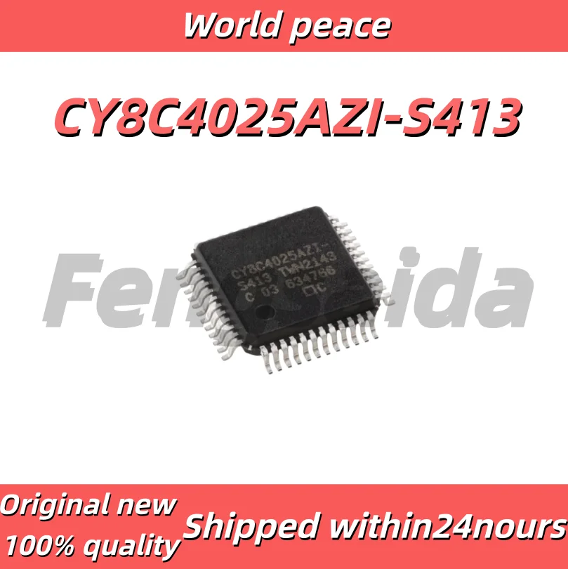 (2pcs) Brand new original CY8C4025AZI-S413 Package TQFP48 32-bit Microcontroller Chip