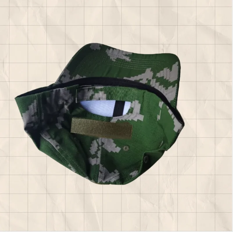 

Уличная русская белая камуфляжная бейсболка