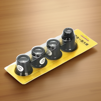 1-4pcs/set Eye Loupe Magnifiers 5x/10/15x/20x Watch repair tool kit Jewelry Loupe Magnifier Magnifiying Glass Watchmaker tools