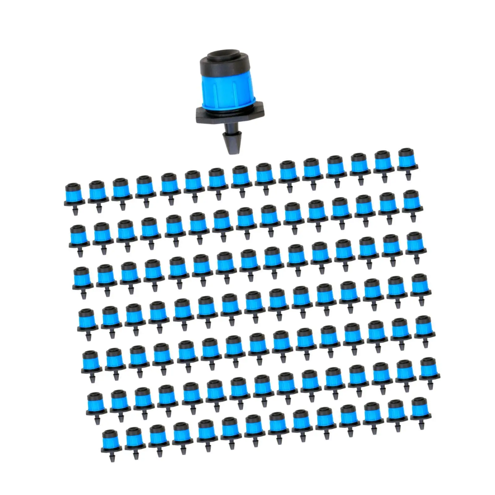 100Pcs Adjustable Irrigation Drippers Drip Emitters Supplies Gardening Tools