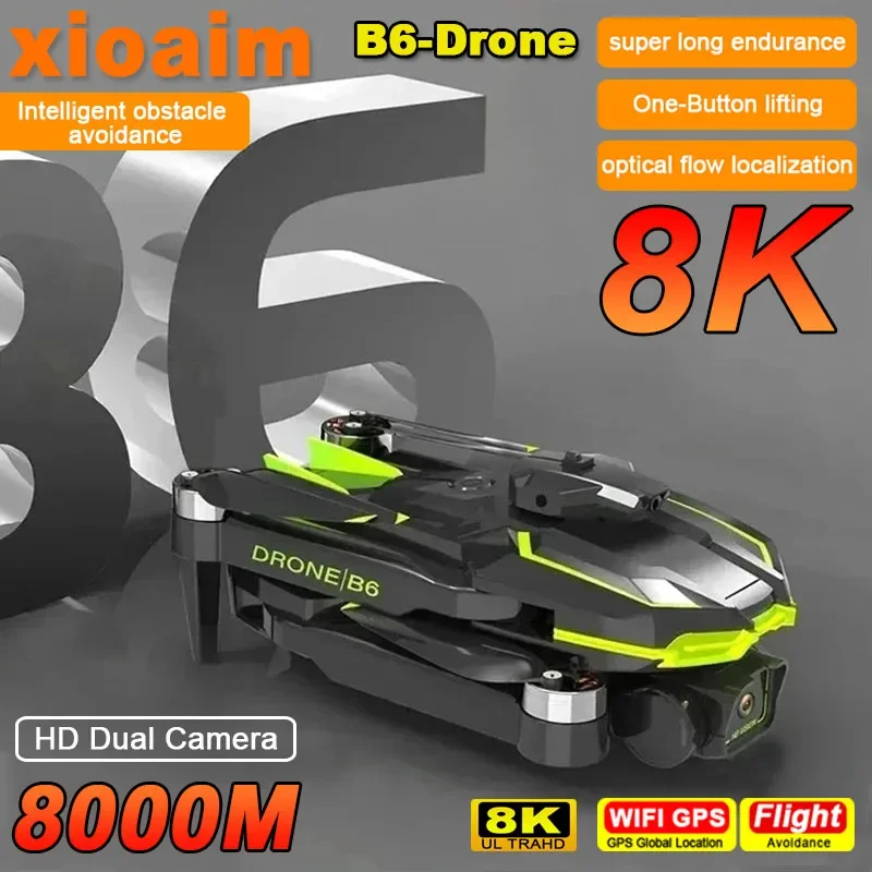 

For Xiaomi B6 Drone Race Brushless Motor Dual Professional Aerial Photography Obstacle Avoidance Four-Axis RC Plane