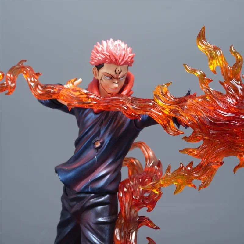 ملك المشدات نموذج Sukuna Yuji Itadori مجموعة جراج شخصيات الحركة الرسوم المتحركة الطرفية دليل سطح المكتب حلية أنيمي الهدايا اللعب