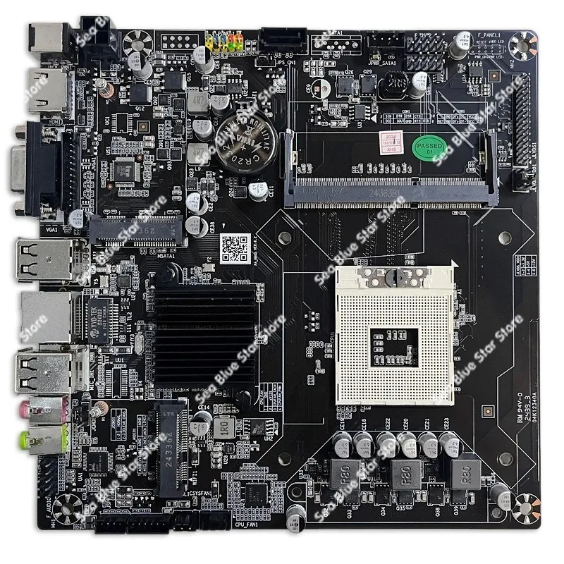 

Основная плата промышленного управления ITX HM65 с одним слотом памяти DDR3 PGA988, основная плата процессора второго и третьего поколения «все в одном»