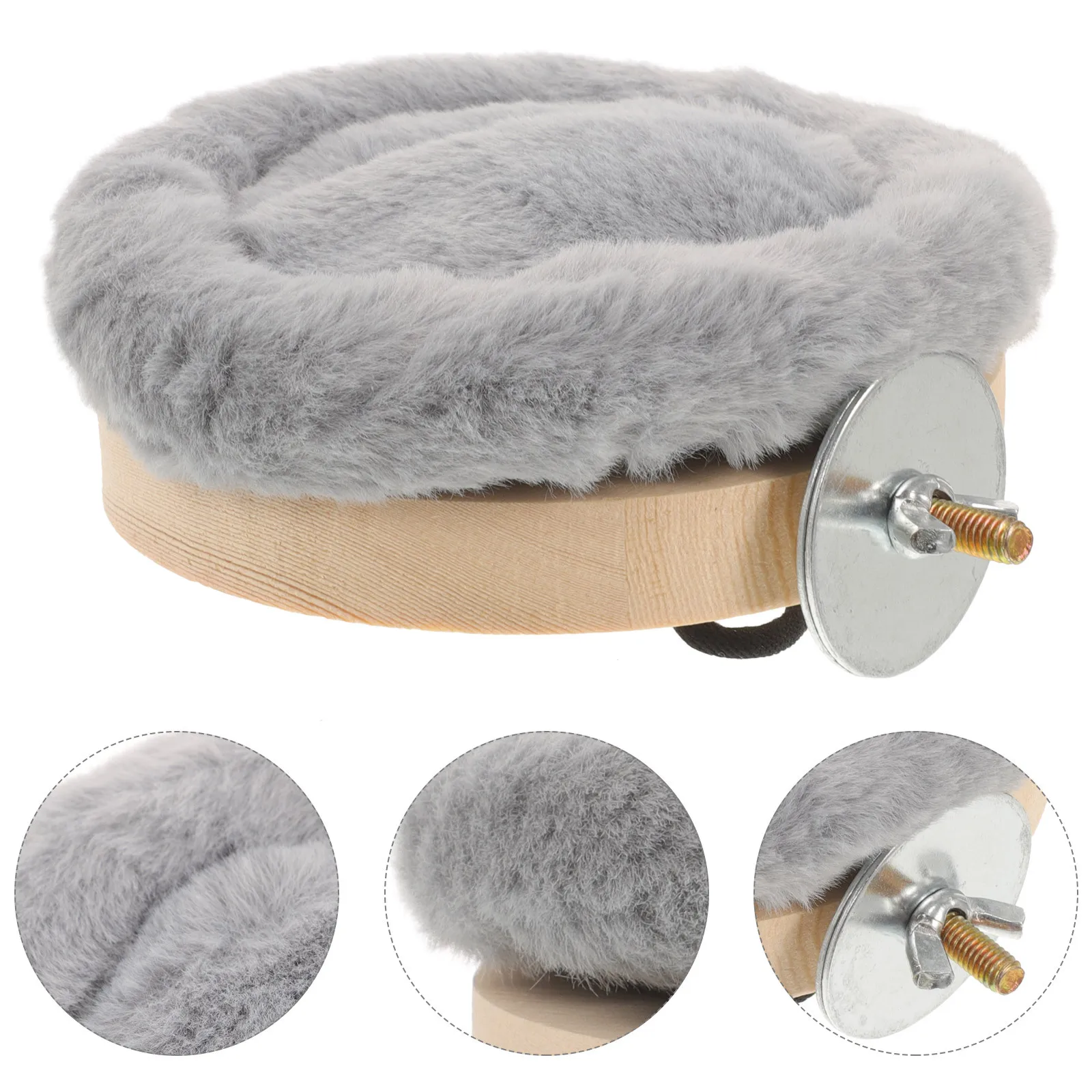 

Parrot Warm Cage Parakeet Perch Platform Wooden Chewing Cockatiel Stand Bird Exercise Platform Winter Bird Perch