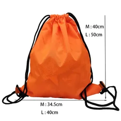 Bolsas con cordón resistentes al agua, mochilas deportivas atléticas más gruesas, duraderas, Oxford, almacenamiento de compras de comestibles, zapatos, bolsas de ropa