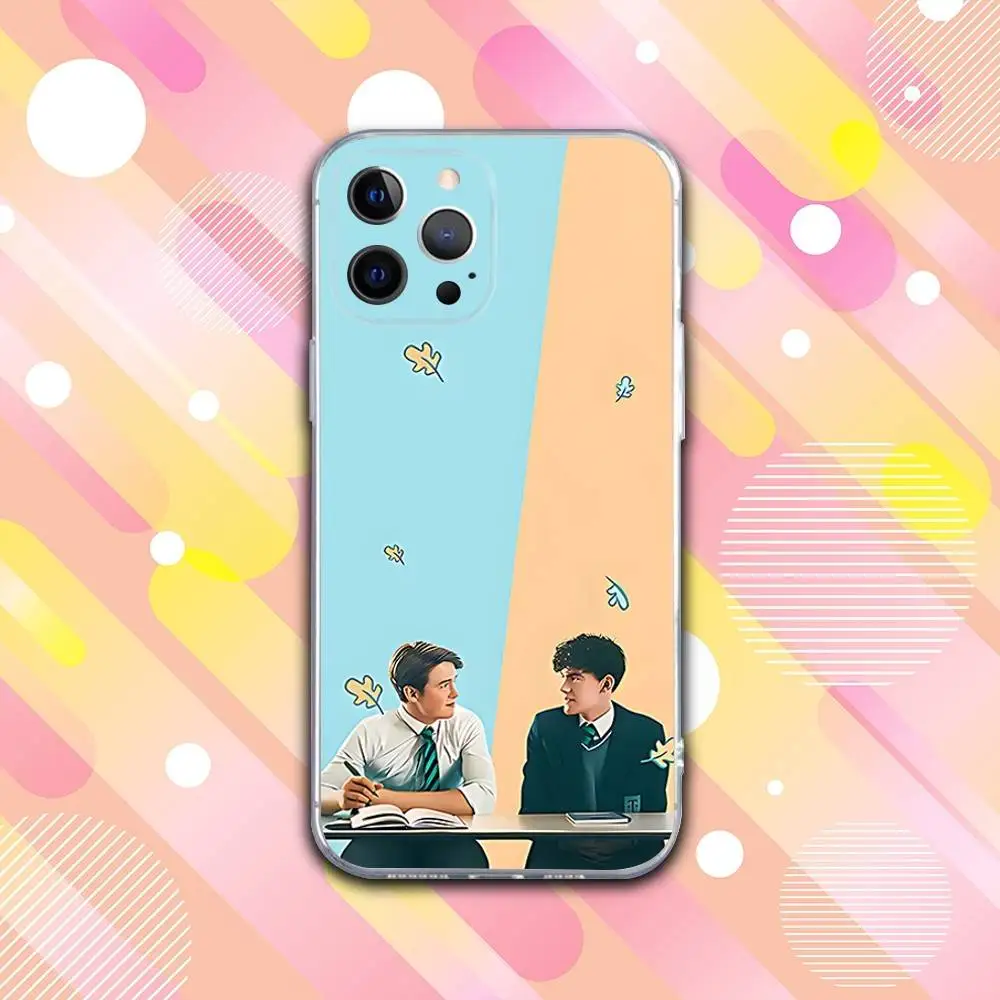 حافظة هاتف تلفزيون H-Heartstopper لهاتف iPhone 17,16,15,14,13,12,11 Pro,Max,Plus,X,XS,XR,SE4,E غطاء ناعم شفاف صغير