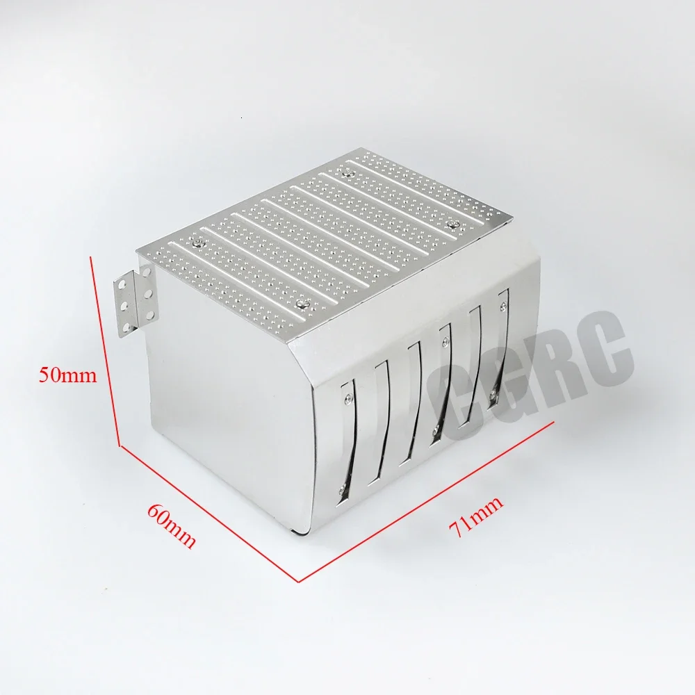 Metal Box 4-in-1 Control Switch Box 1/14 Tamiya Tow Drag Trailer Truck 3363 56348 56352 For Benz Actros Original Upgrade