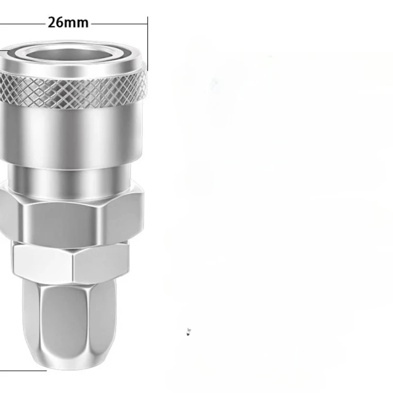 Air compressor air pipe quick connector C type