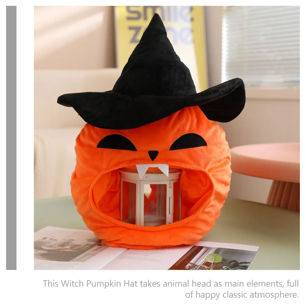 

Pumpkin Head Hat Halloween Costumes for Adults Hats Funny Party Headgear Cosplay