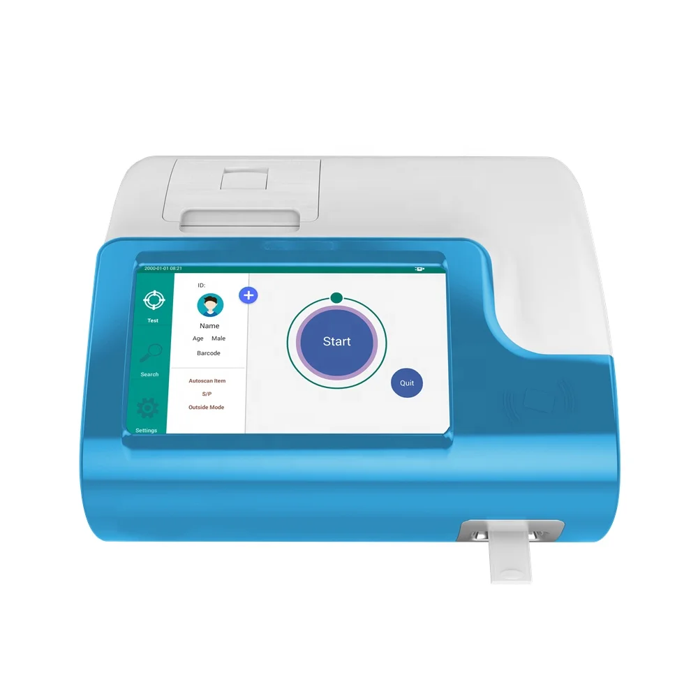 Chemiluminescence Immunoassay Analyzer Clia System Poct Rapid Test Analyzer Strip for T3 T4 Tsh Crp Hba1c