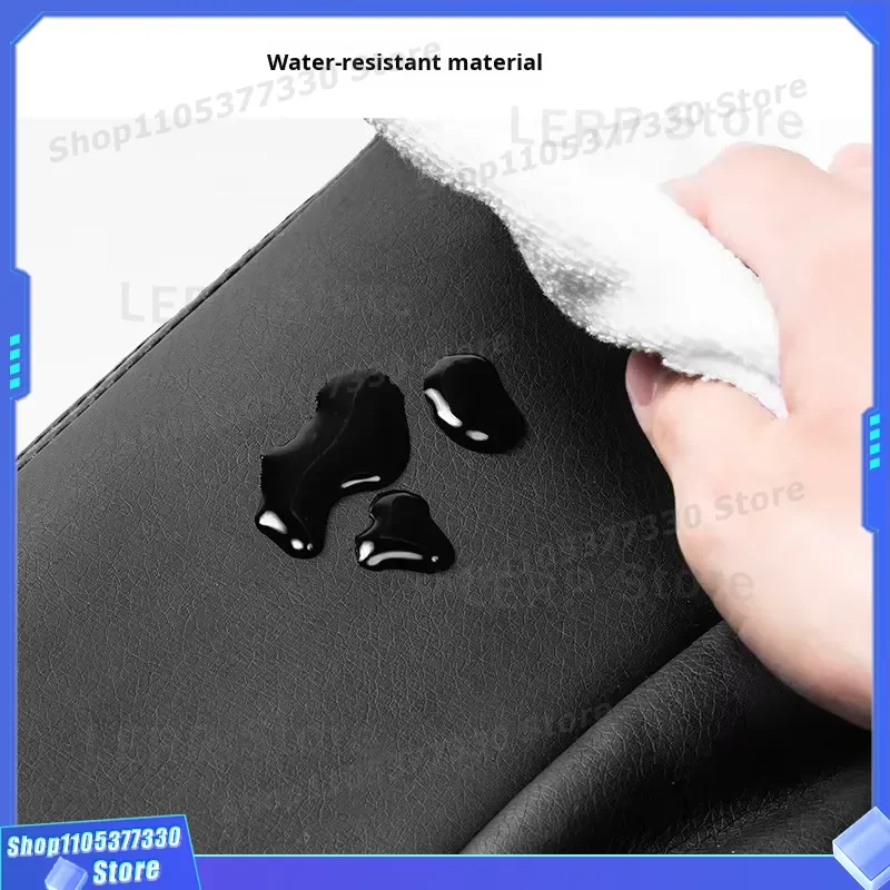 Modern PU Leather Reclining Footstool Adjustable Rotating Sofa Stool for Home Kitchen Dining Room Lunch Break Rest Simple