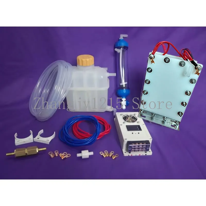 Automotive water fuel HHO generator kit lifts power and fuel saving system to reduce exhaust emissions