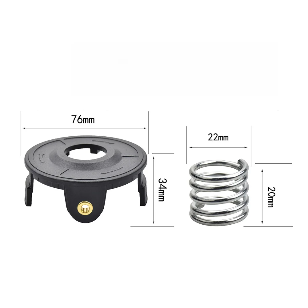 For Outdoor Landscaping DUR181Z Cover Mower Head Parts Precision Engineered Spring Component High Resilience Material