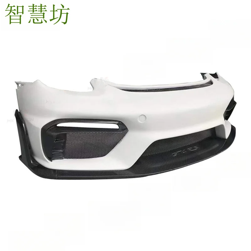 

Suitable for Porsche 718 modified GT4RS front bumper 982 bumper surround car accessories exterior parts