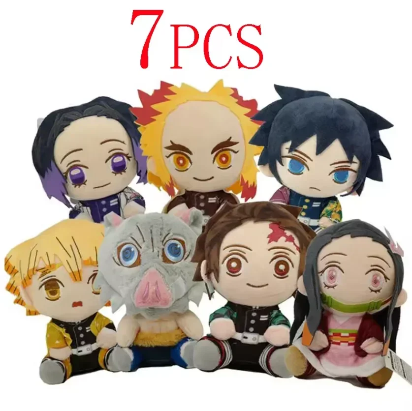 Anime Peripheral Sitting Plush Doll, Kawaii Plushie, Aesthetic Decor,Desktop Ornament,Gift for Anime Fans,Collectible Style*