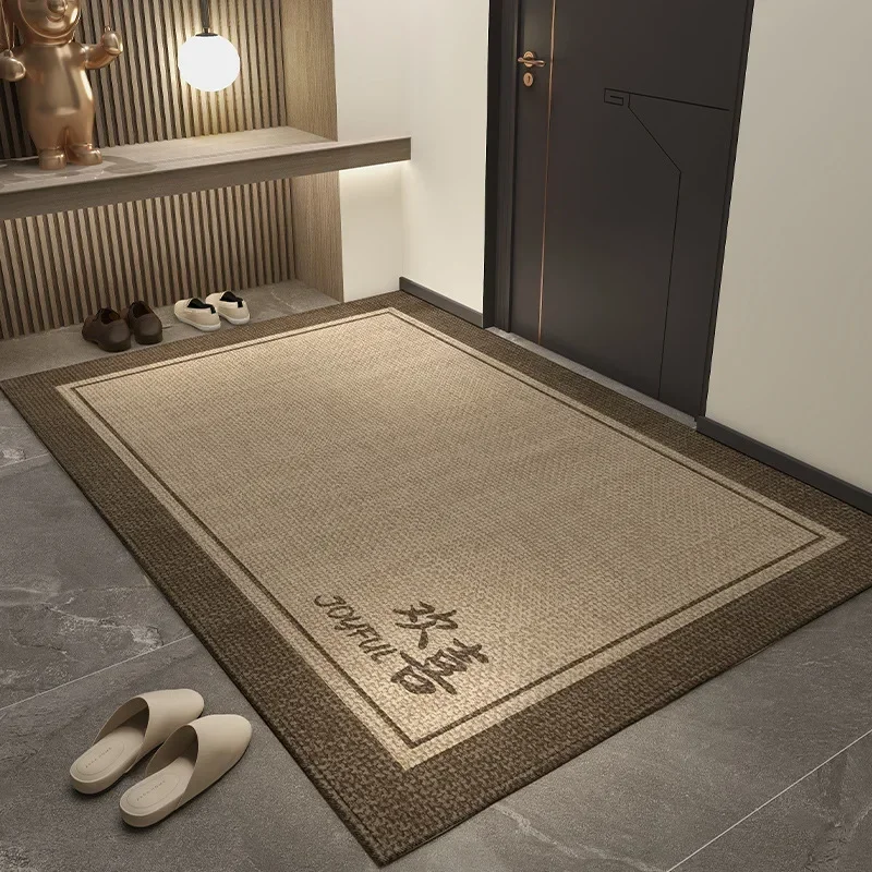 

Advanced sense villa gate non-slip foot mat brown