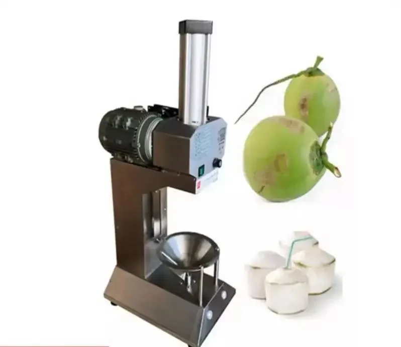 Green Coconut Peel Cutting Machine Coconut Trimming Machine Green Coconut Peeling Machine